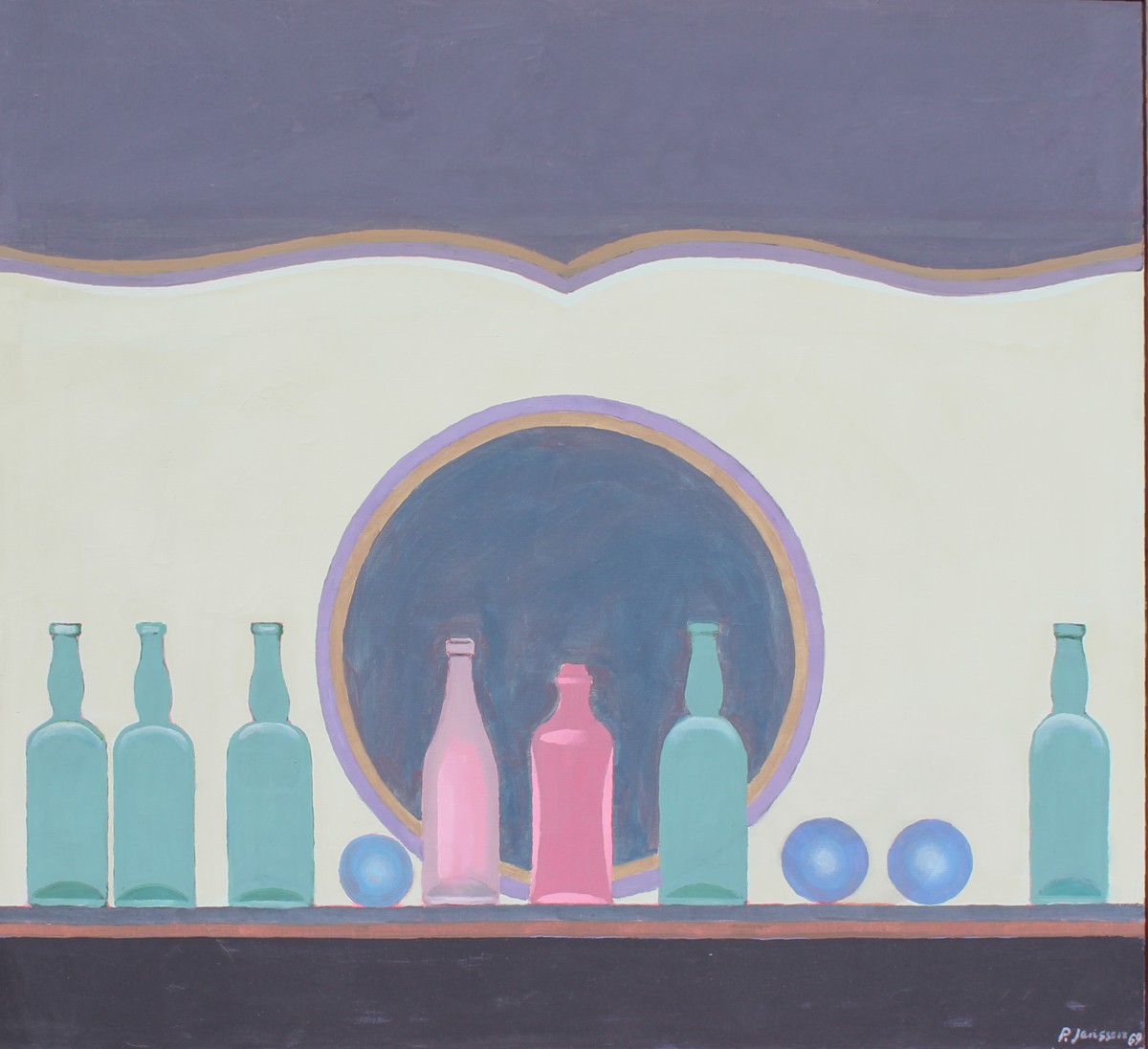 Stilleben mit Flaschen / Still Life with Bottles