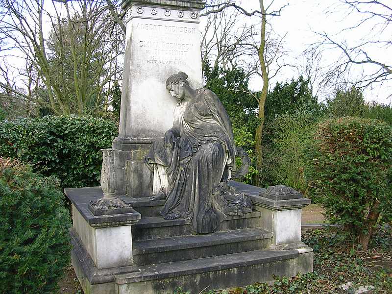 Grabmal der Familie Poensgen auf dem Dsseldorfer Nordfriedhof