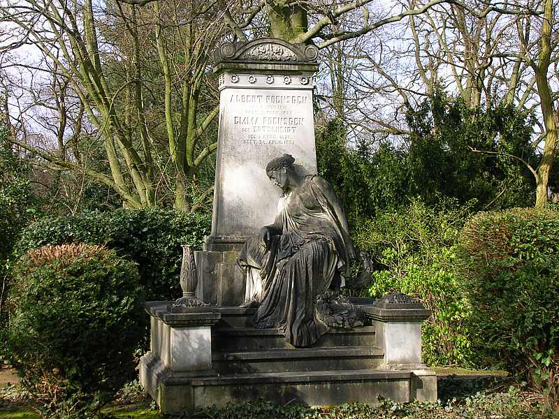 Grabmal der Familie Poensgen auf dem Dsseldorfer Nordfriedhof