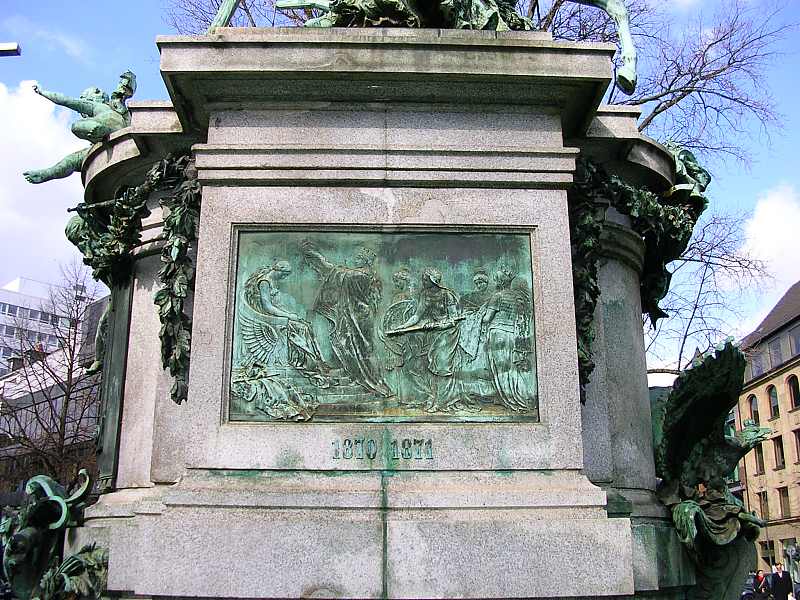 Kaiser Wilhelm I. Denkmal auf dem Martin Luther Platz in Dsseldorf!