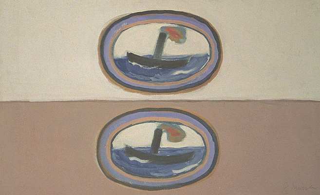 Schiffe in Ovalen / Ships in oval shapes