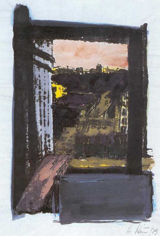 Hans Stein - Neues Tiergartenviertel (Fensterblick) 1973